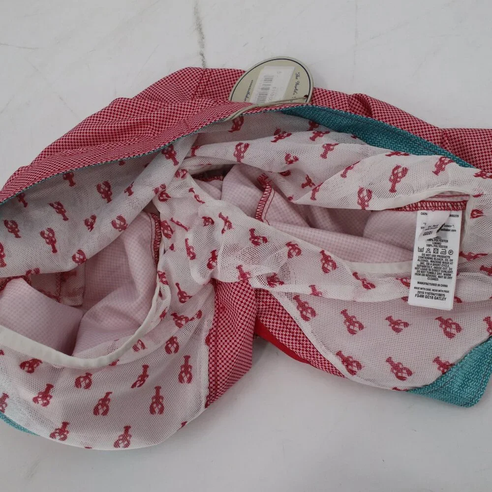 NWT TED BAKER Gatley Swim Trunks Mens 5 pink mesh Lined Lobster Geo Print shorts